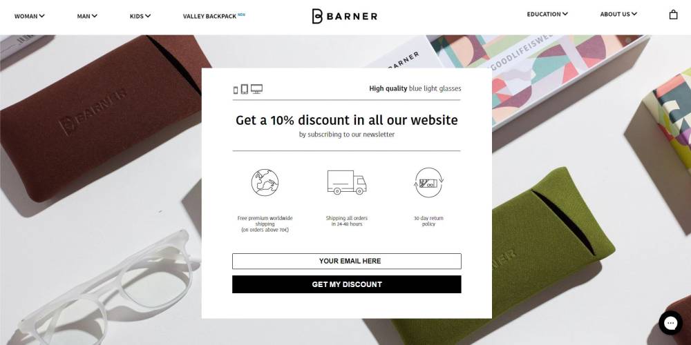 Propozycja wartości Online Barner - online value proposition